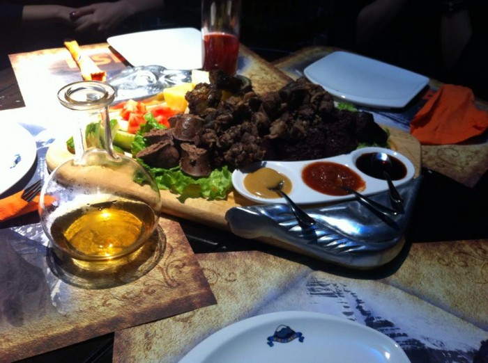 The meat tray